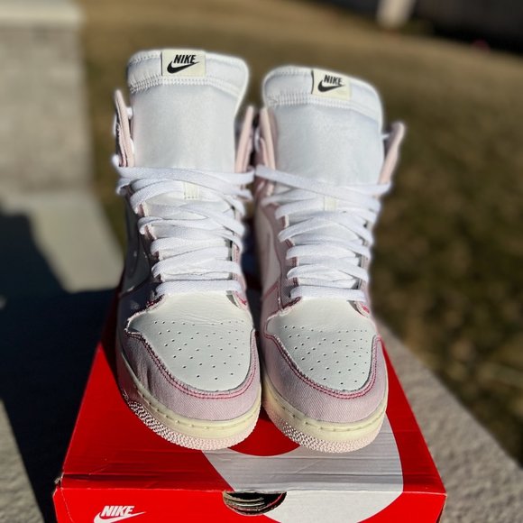 Nike Dunk High 1985 - Barely Rose Denim - Mens 12.5 - Picture 7 of 8